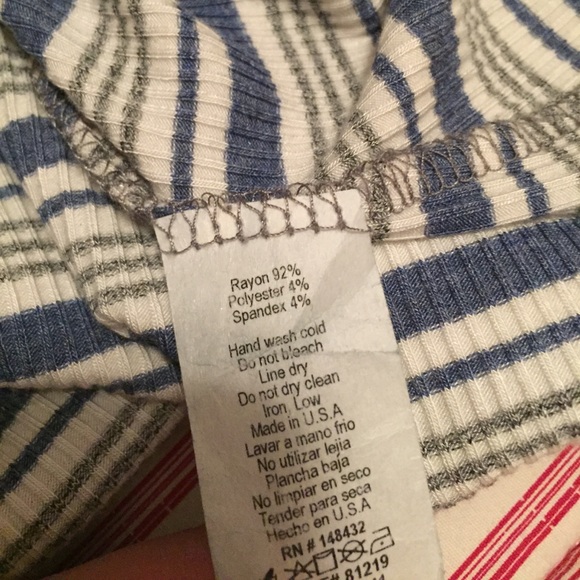 NWOT Striped Tunic Dress - Picture 8 of 8